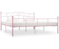 Lova Lovos rėmas, rožinės spalvos, 200x200cm, metalas