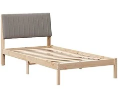 Lova Lovos rėmas Ruda 100 x 200 cm Kietos pušies mediena