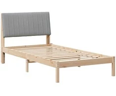 Lova Lovos rėmas Ruda 100 x 200 cm Kietos pušies mediena