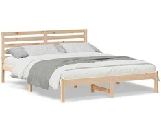 Lovos rėmas Ruda 150 x 200 cm Kietos pušies mediena