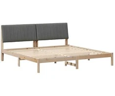 Lovos rėmas Ruda 200 x 200 cm Kietos pušies mediena
