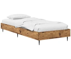 Lova Lovos rėmas Sendintos medienos 80 x 200 cm Apdirbta mediena
