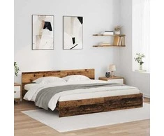 Lovos rėmas Senovinis medis 200 x 200 cm Apdirbta mediena