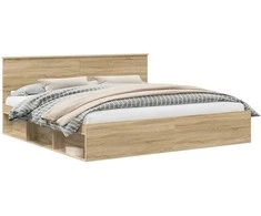 Lovos rėmas Sonoma 200 x 200 cm Kietos pušies mediena