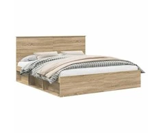 Lovos rėmas Sonoma 200 x 200 cm Kietos pušies mediena