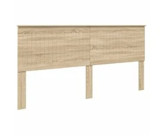 Lova Lovos rėmas Sonoma ąžuolas 200 x 200 cm Apdirbta mediena