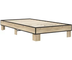 Lova Lovos rėmas Sonoma ąžuolas 80 x 200 cm Apdirbta mediena