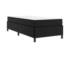 Lova Lovos rėmas su čiužiniu Juoda 80 x 200 cm audinys