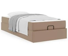Lova Lovos rėmas su čiužiniu Kita 2 pcs Gelsvai ruda PVC