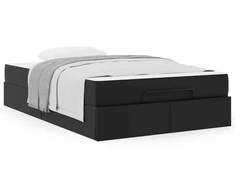 Lova Lovos rėmas su čiužiniu Kita 2 pcs Juoda PVC