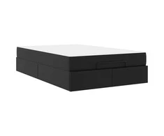 Lova Lovos rėmas su čiužiniu Kita 2 pcs Juoda PVC