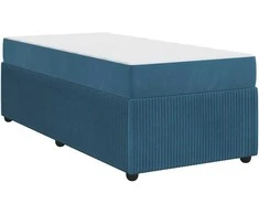 Lova Lovos rėmas su čiužiniu Mėlyna 80 x 200 cm audinys