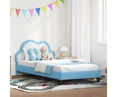 Lova Lovos rėmas su galvūgalio Mėlyna 80 x 200 cm PU