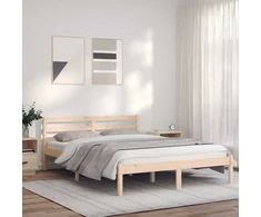 Lova Lovos rėmas su galvūgalio Natūrali 208,5 x 157,5 x 69,5 cm