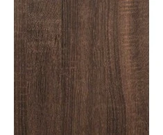 Lova Lovos rėmas su stalčių Rudos ąžuolo ir sidabro 75 x 190 cm
