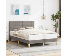 Lova Lovos rėmas su galvūgalio Taupe 120 x 200 cm Audinys