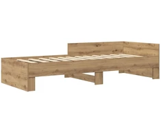 Lova Lovos Rėmas su Galvūgaliu Artisano ąžuolo 80 x 200 cm