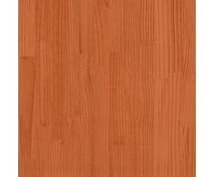 Lovos rėmas su galvūgaliu, vaško rudas, 140x190cm, pušis