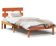 Lovos rėmas Ruda 100 x 200 cm Pušies medienos masyvas