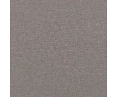 Lovos rėmas su LED šviesomis, be čiužinio, pilkai rudas, 80x200 cm, audinys