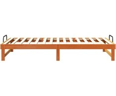 Lova Lovos rėmas Ruda 100 x 210 cm Kietos pušies mediena