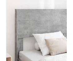 Lova Lovos rėmas su saugojimu ir nugara Betono pilka 75 x 190 cm