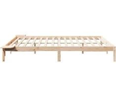 Lova Lovos rėmas su šoninėmis stalelėmis Natūrali 200 x 210 cm
