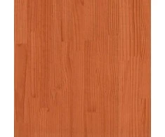 Lovos rėmas su stalčiais, vaško rudas, 100x200cm, pušis