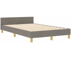 Lova Lovos rėmas su galvūgalio Tortora 120 x 200 cm audinys