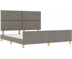 Lovos rėmas su galvūgalio Tortora 180 x 200 cm audinys