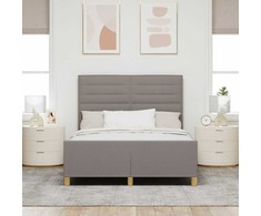 Lovos rėmas su galvūgalio Tortora 160 x 200 cm audinys