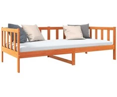 Lova Lovos rėmas Vaško ruda 90 x 190 cm Kietos pušies mediena
