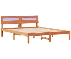 Lovos rėmas Vaško ruda 160 x 200 cm Kietos pušies mediena
