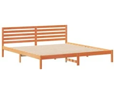 Lova Lovos rėmas Vaško ruda 180 x 210 cm Kietos pušies mediena