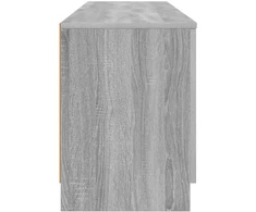 Lova Lovos spintelė su saugykla 2 pcs Pilka Sonoma 66 x 35 x 48 cm