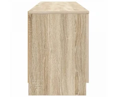 Lova Lovos spintelė su saugykla 2 pcs Sonoma ąžuolas 66 x 35 x 48 cm