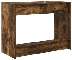 Lova Lovos stalas Dūminio ąžuolo Apdirbta mediena 100 x 45 x 75 cm