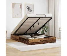 Lova Otomano lovos rėmas su saugykla Senas medis 203 x 120 x 25 cm