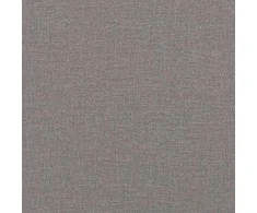 Lova su čiužiniu, taupe spalvos, 140x190cm, audinys