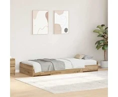 Lova Lovos rėmas Amatininkų ąžuolas 98.5 x 200 cm Apdirbta mediena