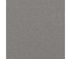 LED saugojimo lova su čiužiniu Taupe 180 x 200 cm Audinys