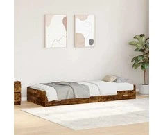 Lova Lovos rėmas Rūkyta ąžuolas 98.5 x 200 cm Apdirbta mediena