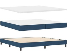 Kiemas lova su galvūgalio Mėlyna 200 x 200 cm audinys