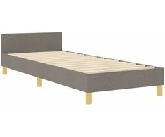 Lova Lovos rėmas su galvūgalio Tortora 90 x 200 cm audinys