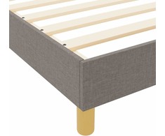 Lovos rėmas su galvūgalio Tortora 200 x 200 cm audinys