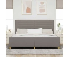 Lovos rėmas su galvūgalio Tortora 200 x 200 cm audinys