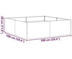 Mexen Lovelis, 100x100x30cm, galvanizuotas plienas
