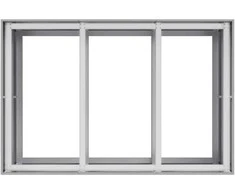Lovelis, 120x80x80cm, galvanizuotas plienas