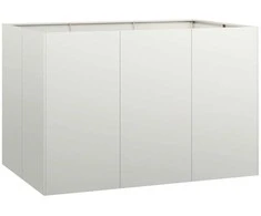 Lovelis, 120x80x80cm, nerūdijantis plienas