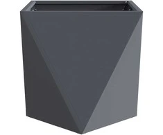 Lovelis 2 pcs Antracitas 40 x 40 x 40 cm Plienas
